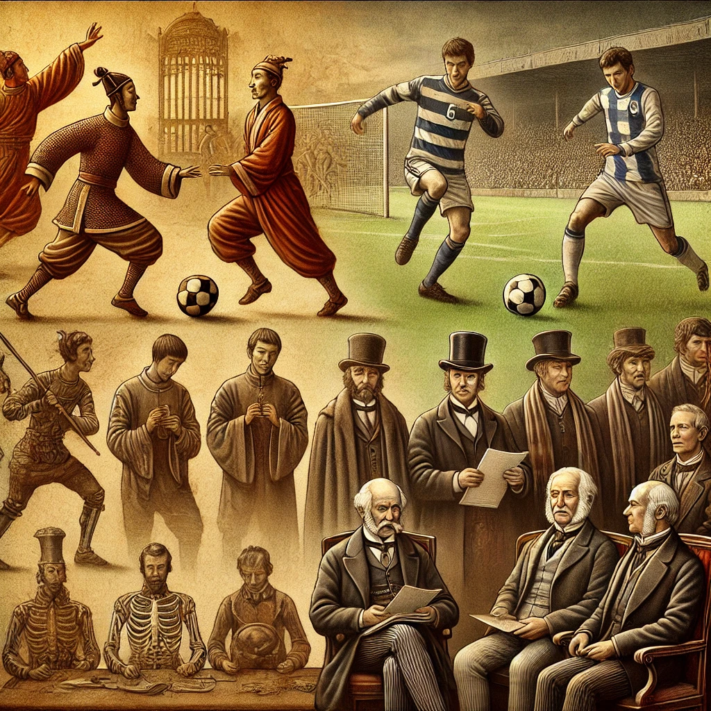 who invented the sport of soccer