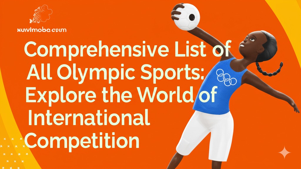 a list of all olympic sports