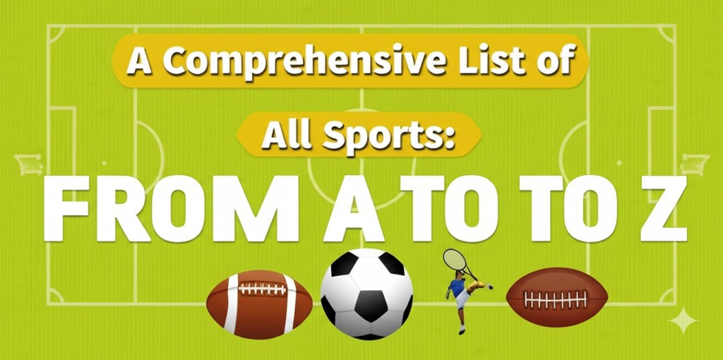 a list of all the sports