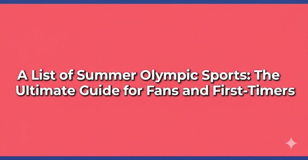 a list of summer olympic sports