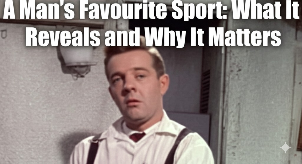 a man's favorite sport