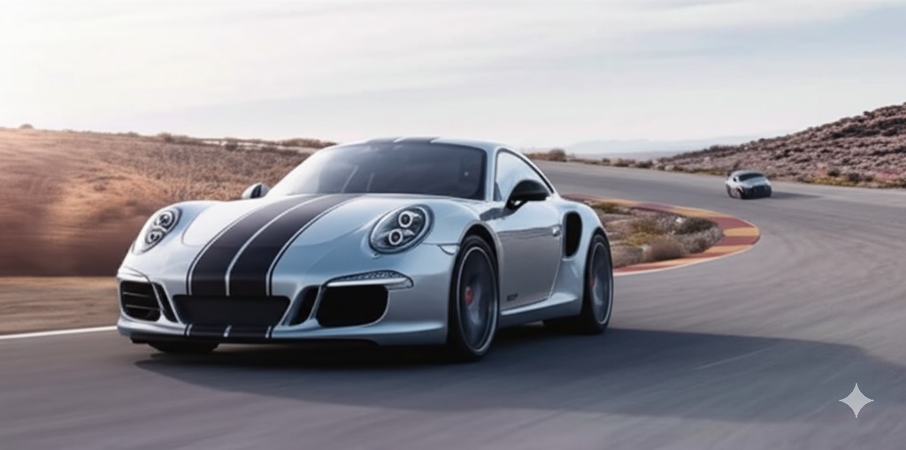 a sports car accelerates from rest to 95