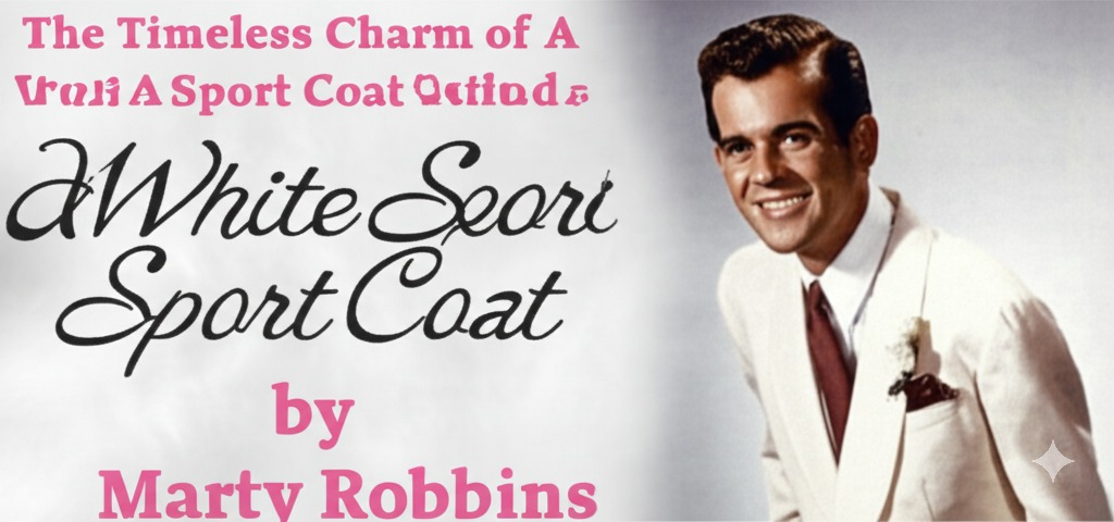 a white sport coat and a pink carnation marty robbins